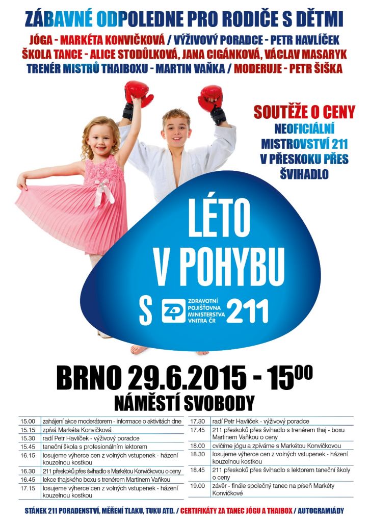 leto v pohybu brno