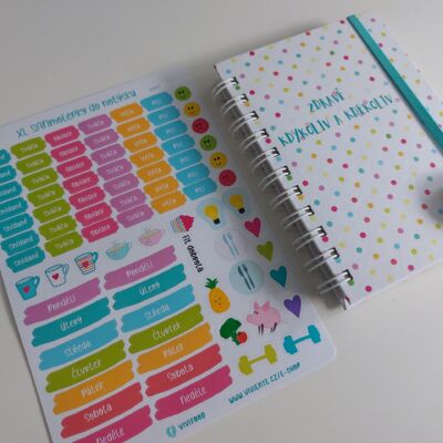 INOVACE 2022: Notýsek A6 + placka (37 mm) + SANmolepky do notýsku