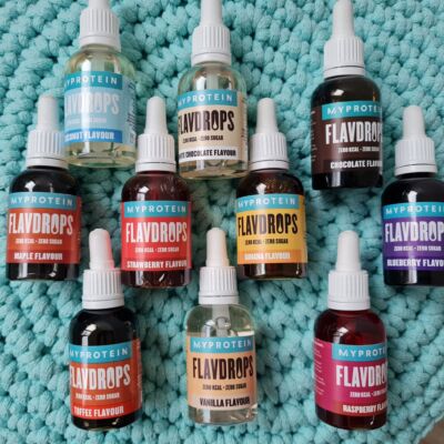 Flavdrops sladidlo na bázi sukralózy 50 ml – MyProtein (RŮZNÉ PŘÍCHUTĚ – uvnitř info)