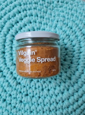 Veggie Spread = zeleninová pomazánka hummus s pestem a rajčaty 240 g – Vilgain