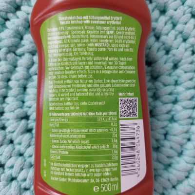 Kečup slazený erythritolem 500 g – Xucker (inovovaný)