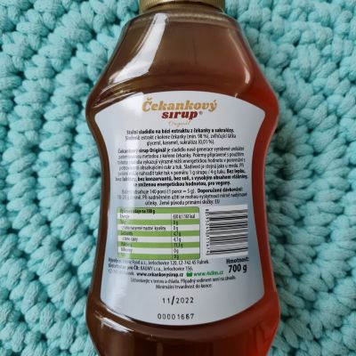Čekankový sirup 700 g – 4Slim