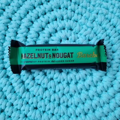 Proteinová tyčinka (hazelnut&nougat) 55 g – Barebells