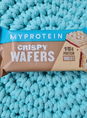 Crispy wafers proteinová oplatka (vanilka) – MyProtein