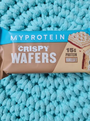 Crispy wafers proteinová oplatka (vanilka) – MyProtein