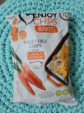 Enjoy chips baked (carrot&onion) 40 g