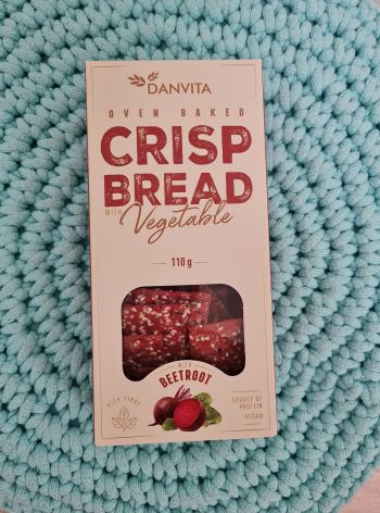 Crisp bread krekry (řepa) 110 g – Danvita (SLEVA min. trvanlivost do 4.6. 2022)