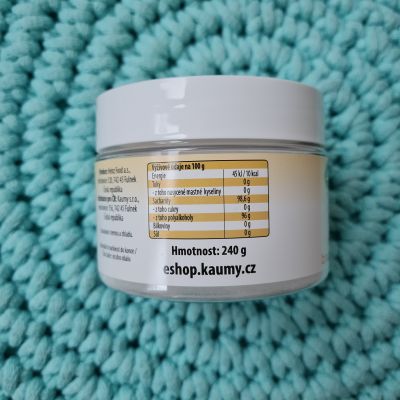 Vanilkový erythritol 240 g – 4Slim