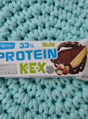 Proteinová oplatka PROTEIN KEX oříšková v kakaové polevě 40 g – MaxSport