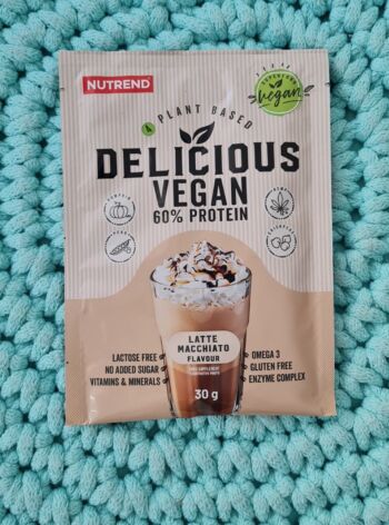 Delicious vegan protein (latte macchiato) 30 g – Nutrend