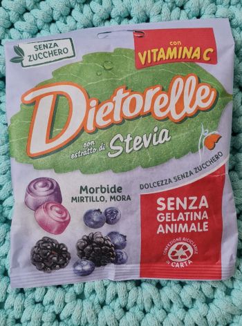 Ovocné želé bonbonky bez cukru (se stévií) 70 g – Dietorelle