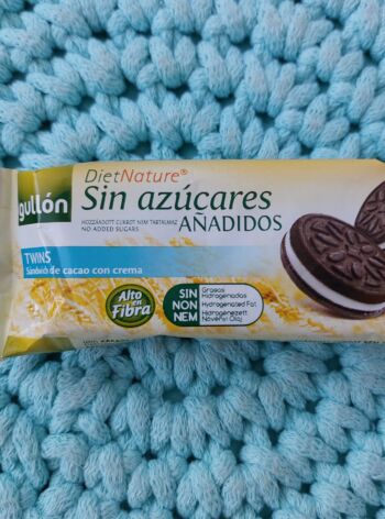 Plněné sušenky bez přidaného cukru Twins 42 g – Gullón