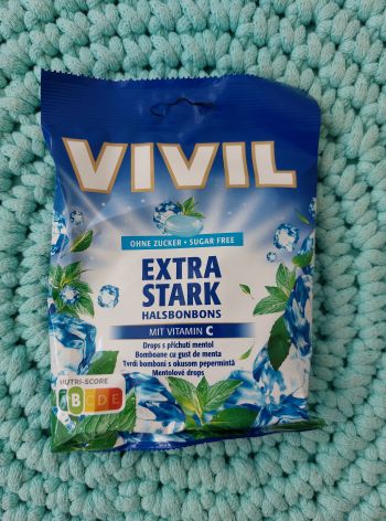 VIVIL bonbony mentol extra silný 60 g – sugar free