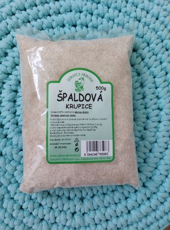 Krupice špaldová celozrnná 500 g