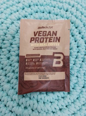 Vegan protein 25 g (coffee) – BiotechUSA