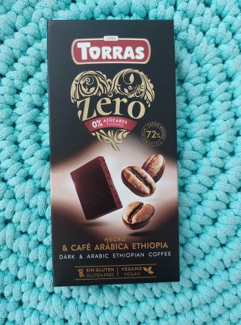 ZERO Hořká čokoláda 72 % & cafe arabica ethiopia 100 g – Torras