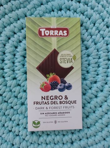 Hořká čokoláda & lesní ovoce 125 g – Torras