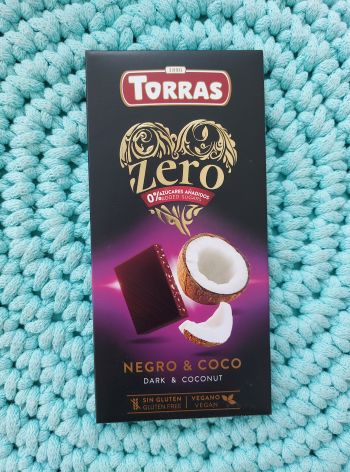 ZERO Hořká čokoláda & kokos 125 g – Torras