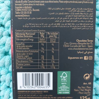 ZERO Bílá čokoláda & jahoda 125 g – Torras
