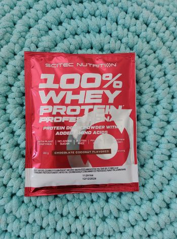 100% whey protein (čokoláda&kokos) 30 g – Scitec Nutrition