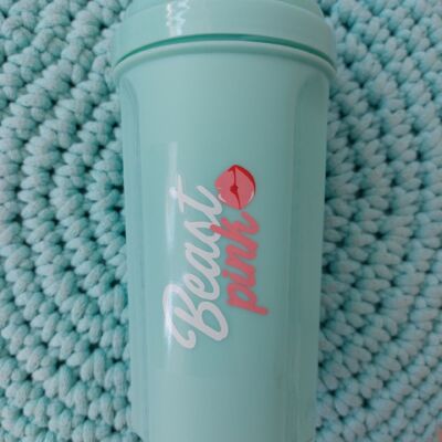Šejkr 700 ml – mint BeastPink