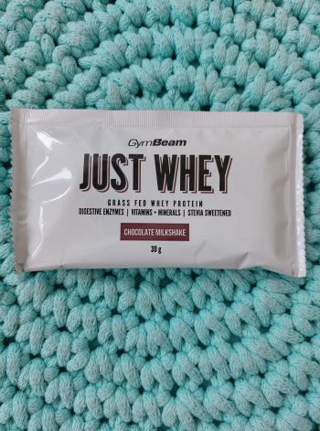 Just whey protein (čokoládový milkshake) 30 g – GymBeam