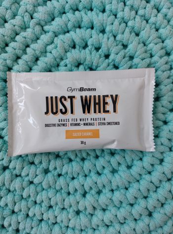 Just whey protein (slaný karamel) 30 g – GymBeam