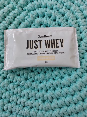 Just whey protein (vanilková zmrzlina) 30 g – GymBeam