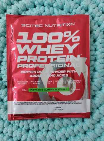 100% whey protein (pistácie mandle) 30 g – Scitec Nutrition