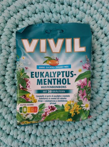 VIVIL bonbony eukalyptus mentol 60 g – sugar free