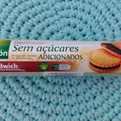 Sandwich plněné sušenky čokoládou bez přidaného cukru 250 g – Gullón