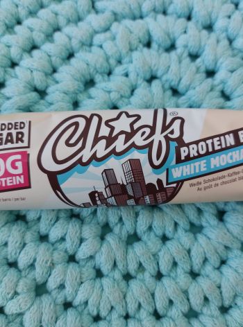 Protein bar white mocha 55 g – Chiefs