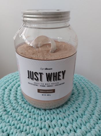 Just whey protein (čokoládový milkshake) 1 kg – GymBeam