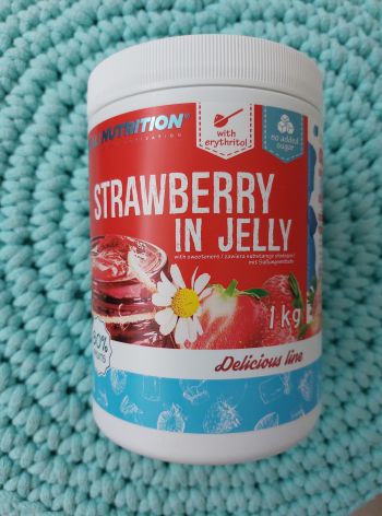 Strawberry in jelly 1 kg – Allnutrition (SLEVA! Min. trvanlivost do 10/2022)
