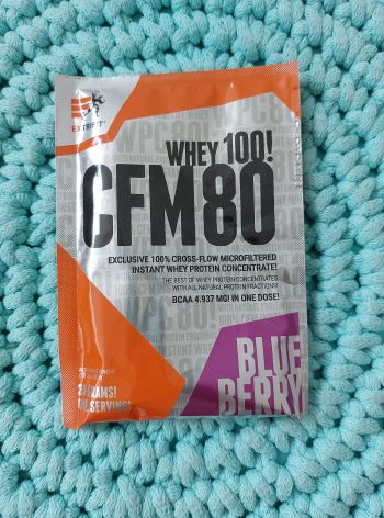 CFM 80 WHEY 100! (blueberry) – vzorek 30 g Extrifit