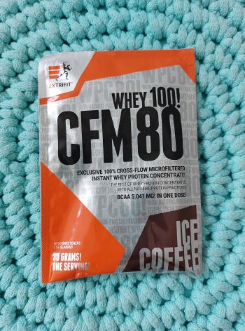 CFM 80 WHEY 100! (ice coffee) – vzorek 30 g Extrifit