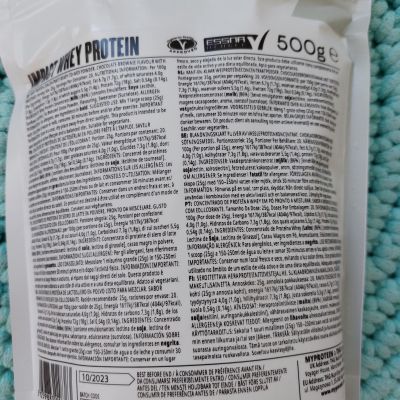 Syrovátkový protein WHITE CHOCOLATE 500 g – MyProtein