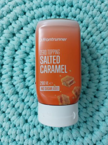 Akce! Zero topping SALTED CARAMEL 290 ml – Frontrunner (dřívější Bodylab)