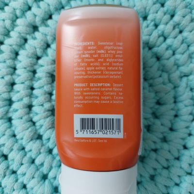 Akce! Zero topping SALTED CARAMEL 290 ml – Frontrunner (dřívější Bodylab)