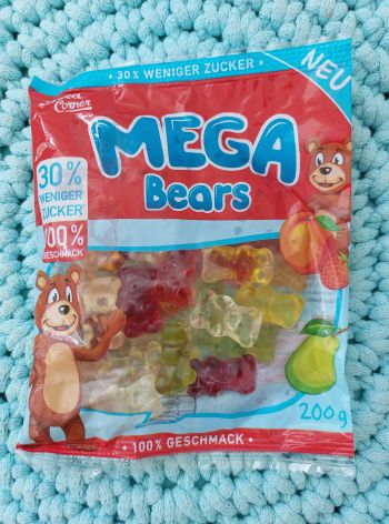 Mega Bears 200 g – se sníženým obsahem cukru