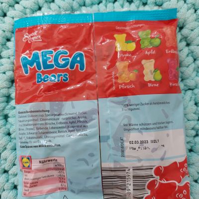 Mega Bears 200 g – se sníženým obsahem cukru