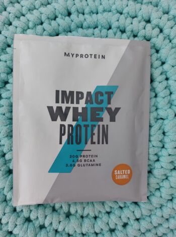 Impact WHEY protein (salted caramel) 25 g – MyProtein