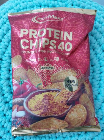 Protein chips ORIENTAL (20 g bílkovin v sáčku a jen 4,5 g tuku) 50 g