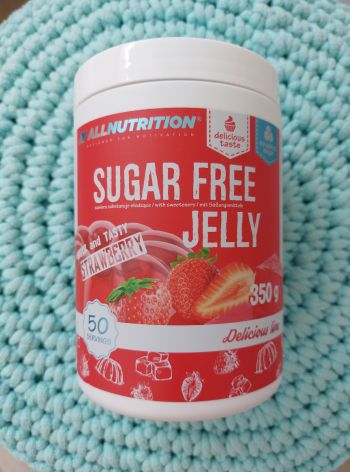 Sugar free Jelly (strawberry) 350 g – Allnutrition (želé)