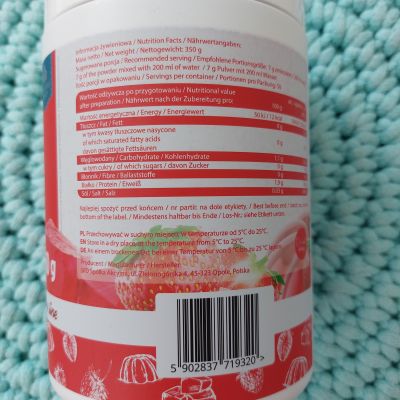 Sugar free Jelly (strawberry) 350 g – Allnutrition (želé)