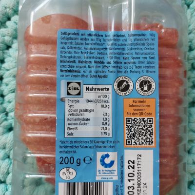 Delikatesní salám light 200 g (JEN OSOBNÍ ODBĚR)
