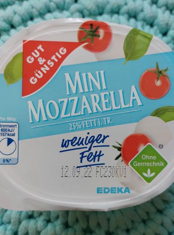 Mini mozzarella light 125 g (JEN OSOBNÍ ODBĚR)