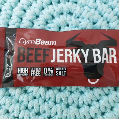 Beef Jerky bar PEPPER 25 g – GymBeam