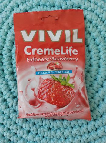 VIVIL bonbony Cremelife JAHODA 110 g – sugar free