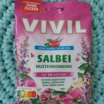 VIVIL bonbony ŠALVĚJ a bylinky 60 g – sugar free